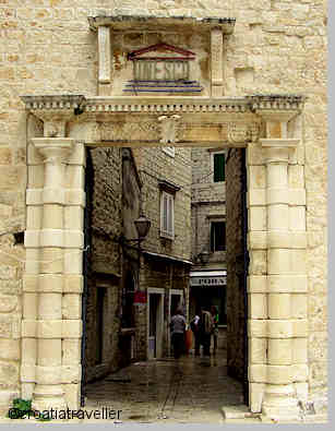 Entrance to Trogir's Old Town