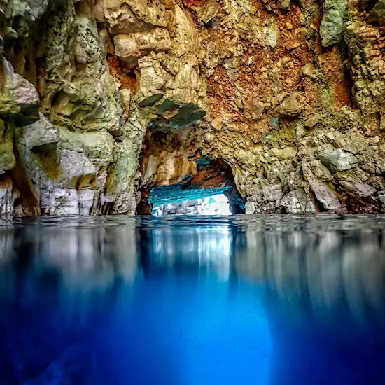 Odysseus cave, Mljet island