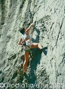 Rockclimbing in Paklenica