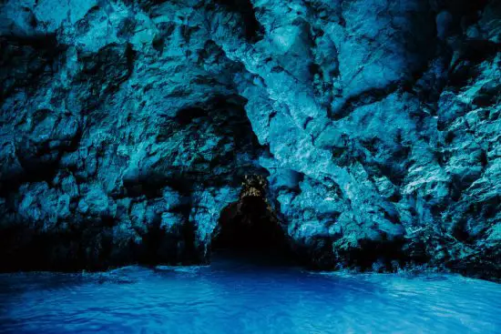 Blue Cave of Bisevo